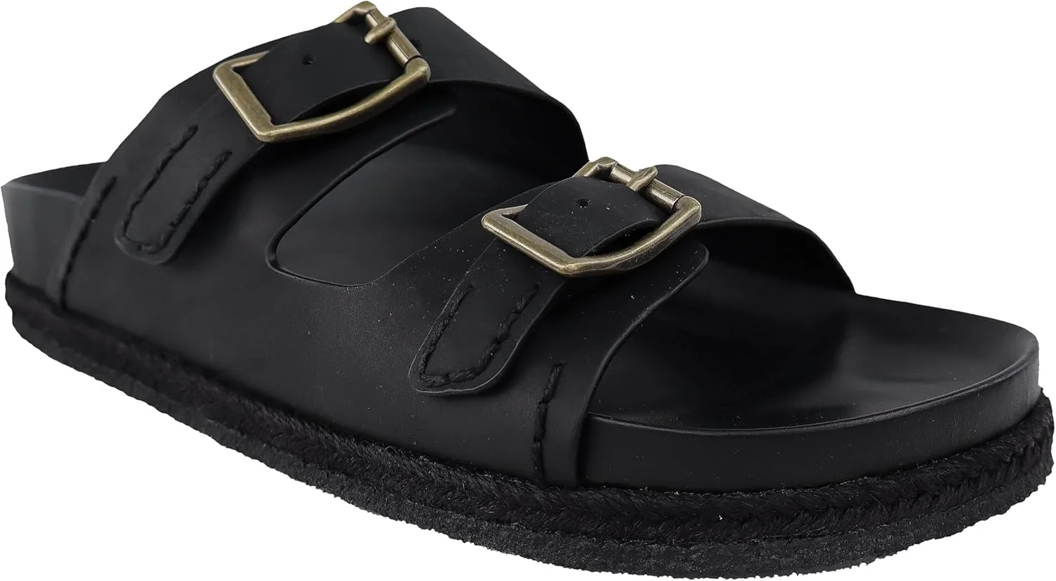 Мужские кожаные сандалии Ralph Lauren Turbach DBLD, черные