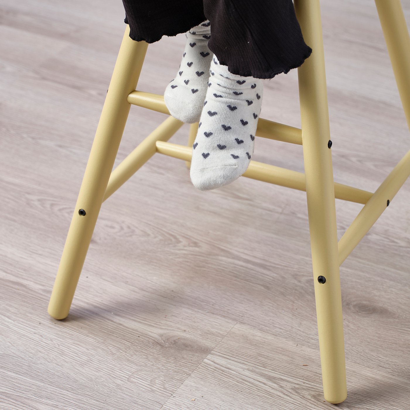 Детский стульчик, светло-бежево-желтый IKEA Agam — фото 3