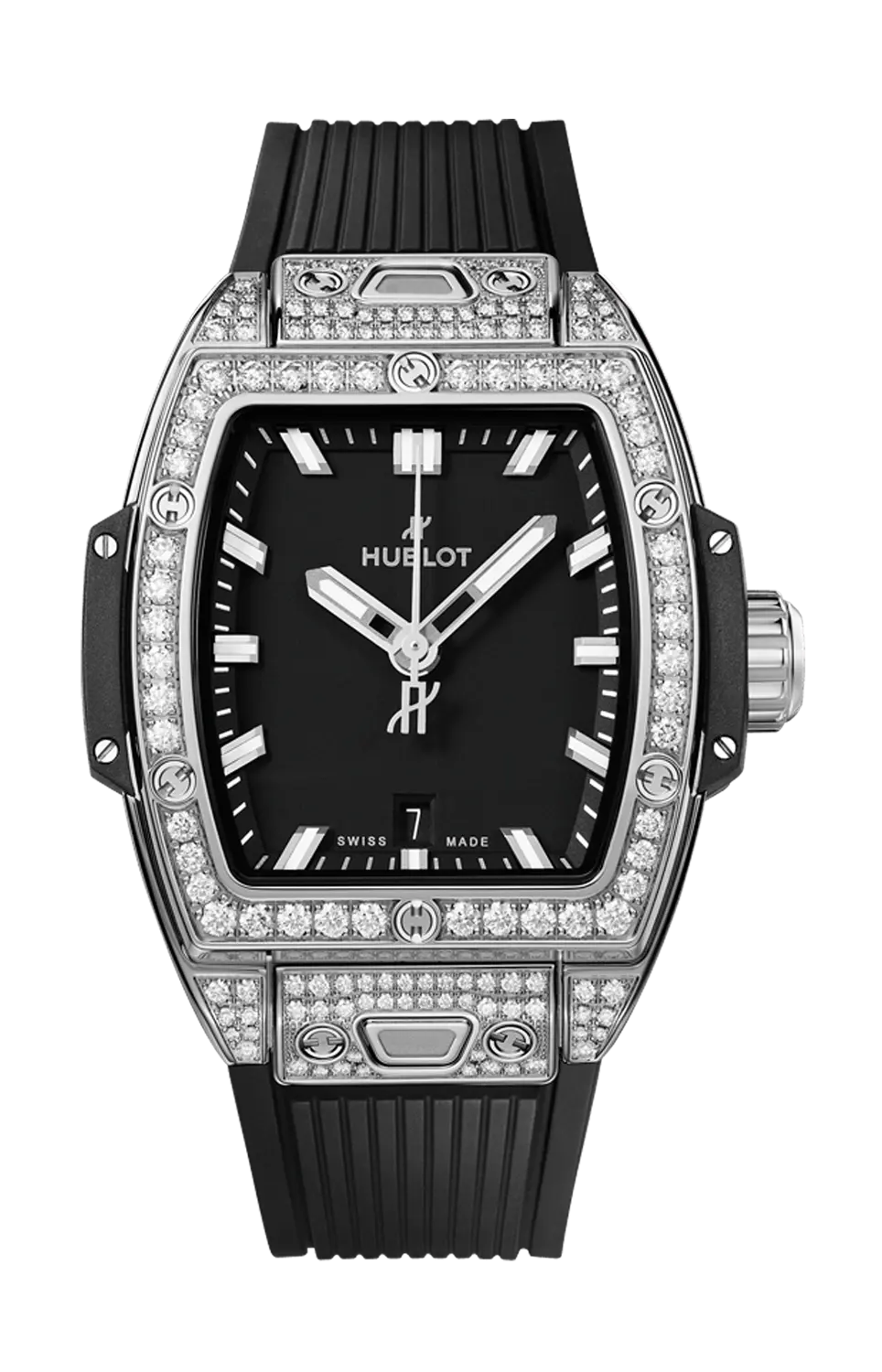 

Часы Hublot Spirit of big bang steel pavé 32 мм