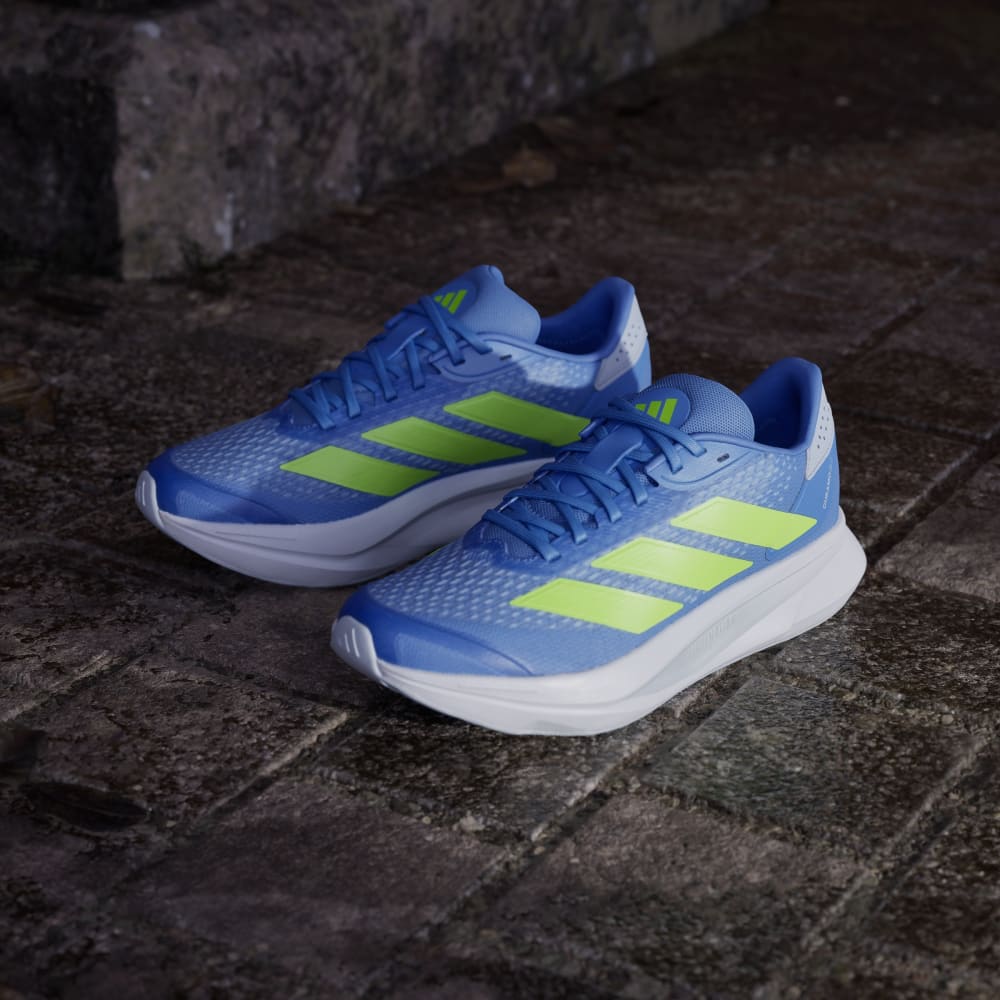 Кроссовки Adidas Duramo SL 2 Running Shoes, цвет Blue Fusion/Hi-Res Yellow/Halo Blue — фото 4