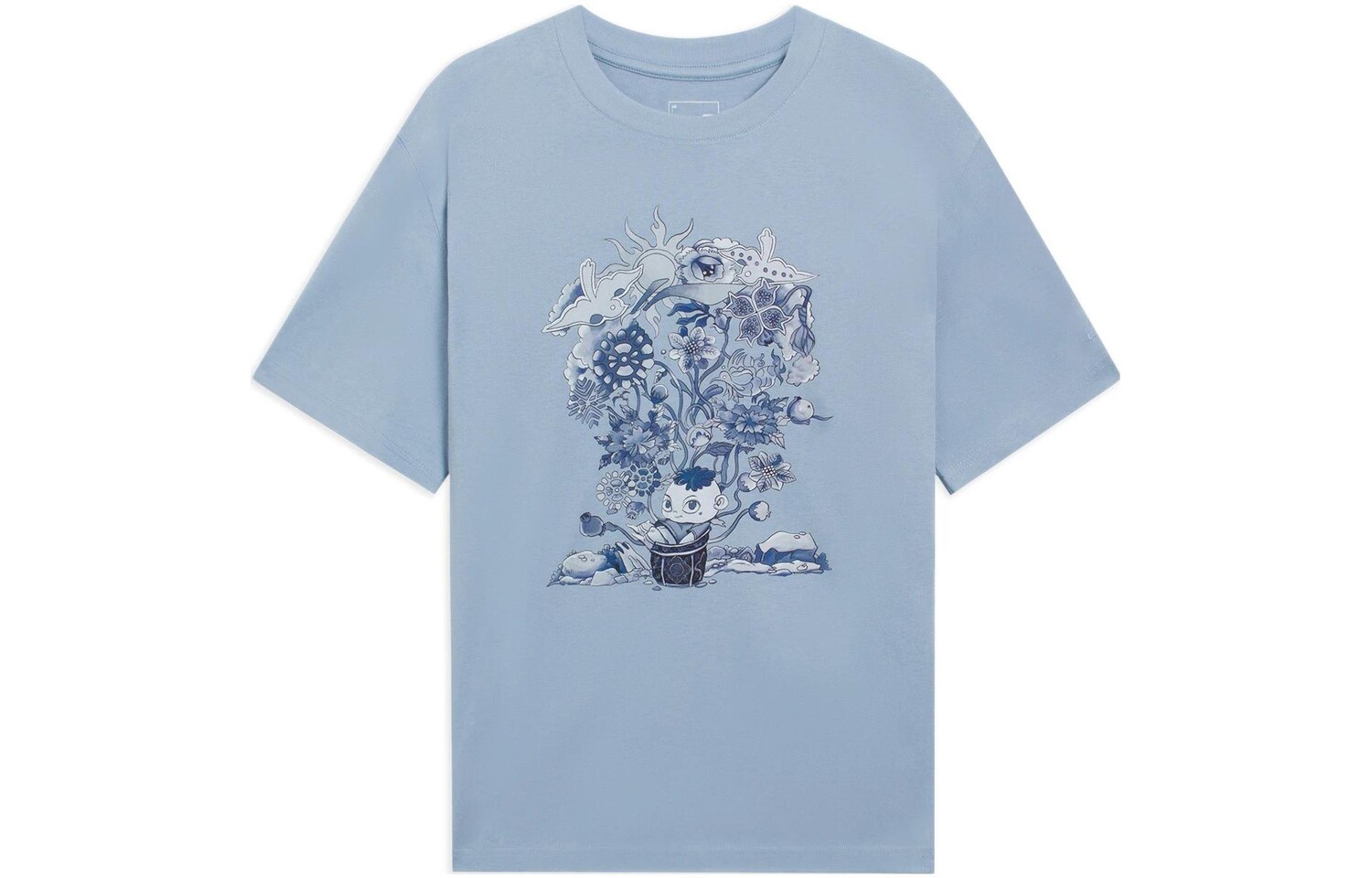 

Футболка мужская Sports Life Collection синяя Lining, синий