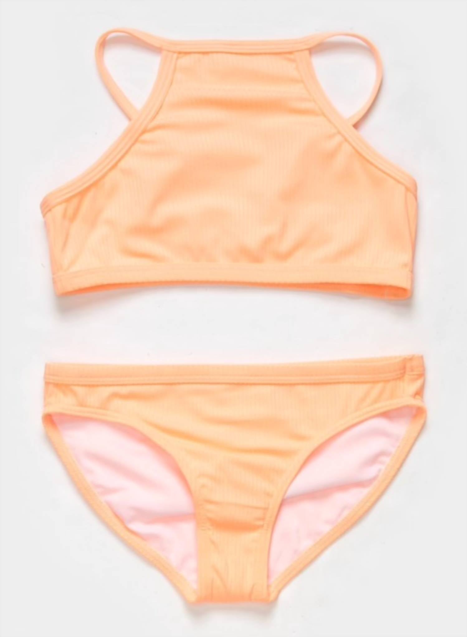 

Девушки в бикини Lux Rib персикового цвета Rip Curl