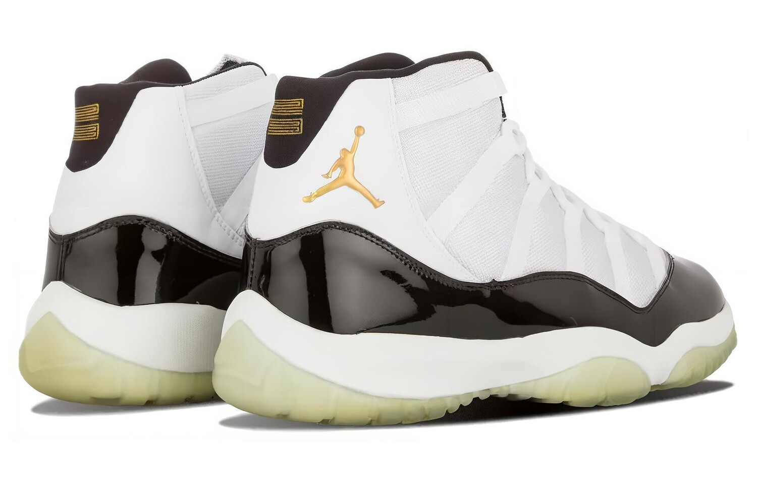 Кроссовки Jordan Vintage Basketball Men, черный/белый/желтый — фото 4