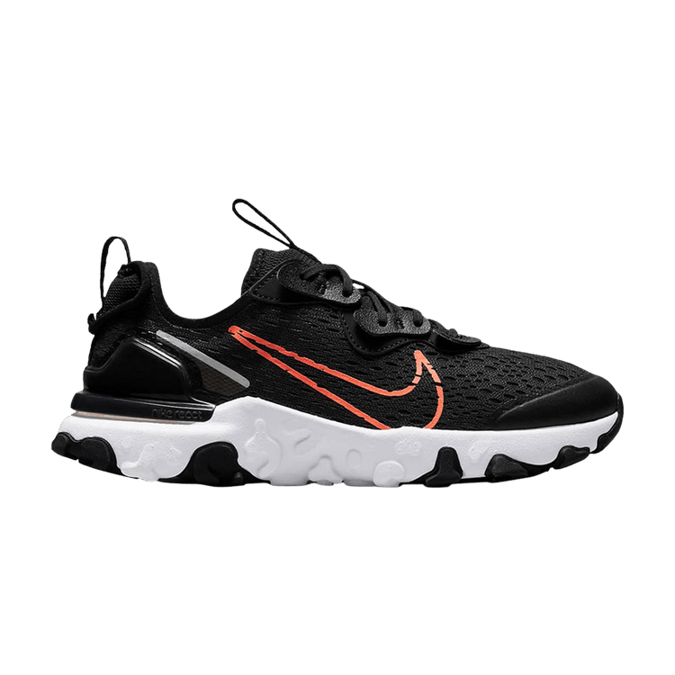 

Кроссовки Nike React Vision GS 'Black Total Orange', черный