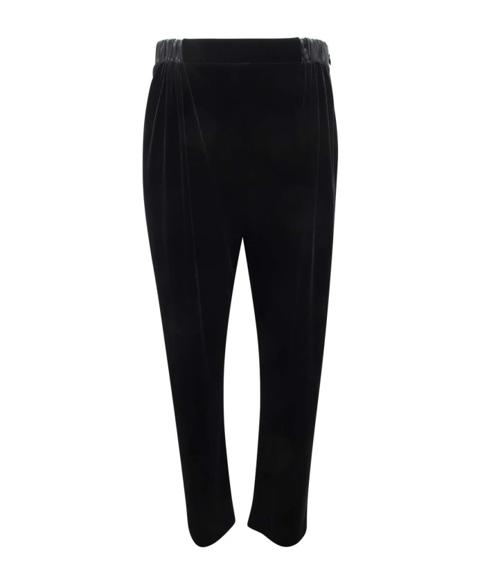 

Бархатные брюки, изготовленные в Италии. Armani, черный