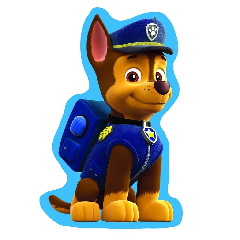 

Подушка Paw Patrol Chase 34 x 19 см синяя nickelodeon