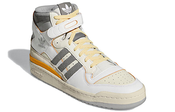 Кроссовки форум 84 высокие Adidas, белый — фото 3