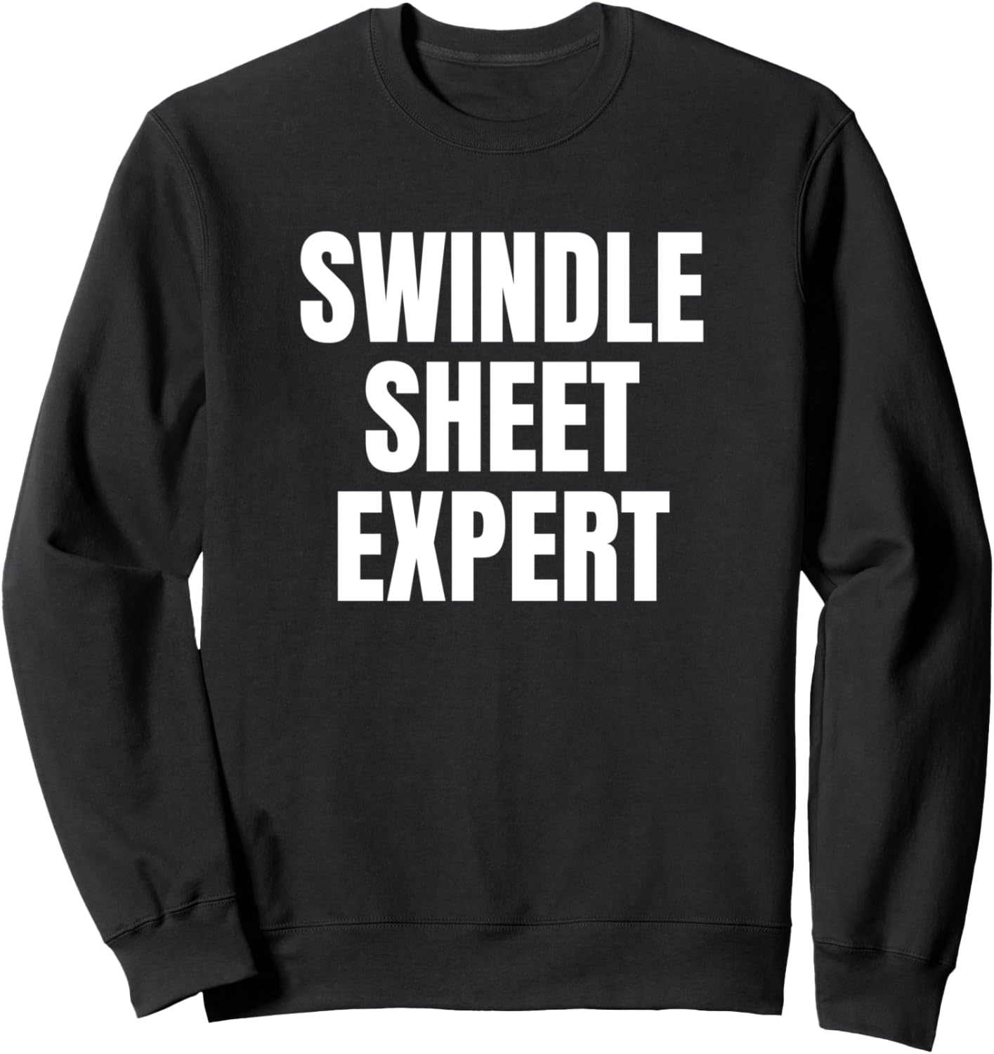 

Забавная толстовка с надписью «Swindle Seat Expert Trucking Truck Driver Funny Gag Sweetshirt» Four1Nine Truckers Official, черный