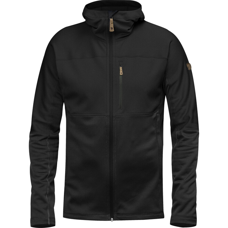 

Мужская флисовая куртка Abisko Trail Fjallraven, черный
