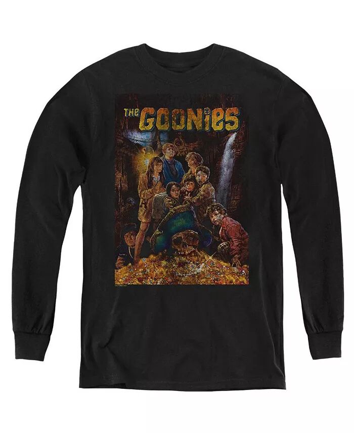 

Толстовка с длинным рукавом для мальчиков и молодежи The Goonies, черный