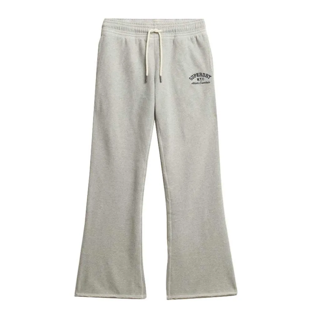 

Джоггеры Superdry Athletic Embroidered Flare, серый