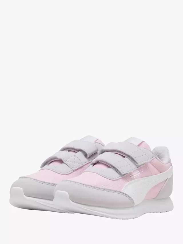 Детские кроссовки R78 Lightwind из смешанной кожи, жемчужно-розово-белые PUMA — фото 2