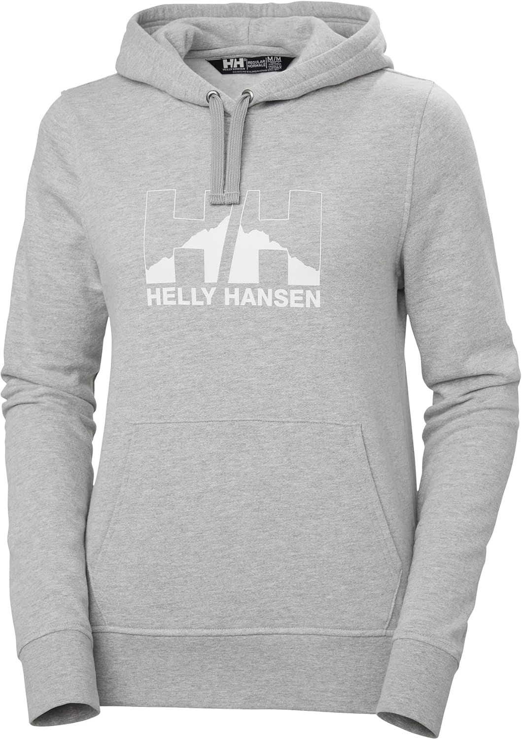 

Helly-Hansen женская толстовка Nord Graphic с капюшоном Helly Hansen, 951 Grey Melange