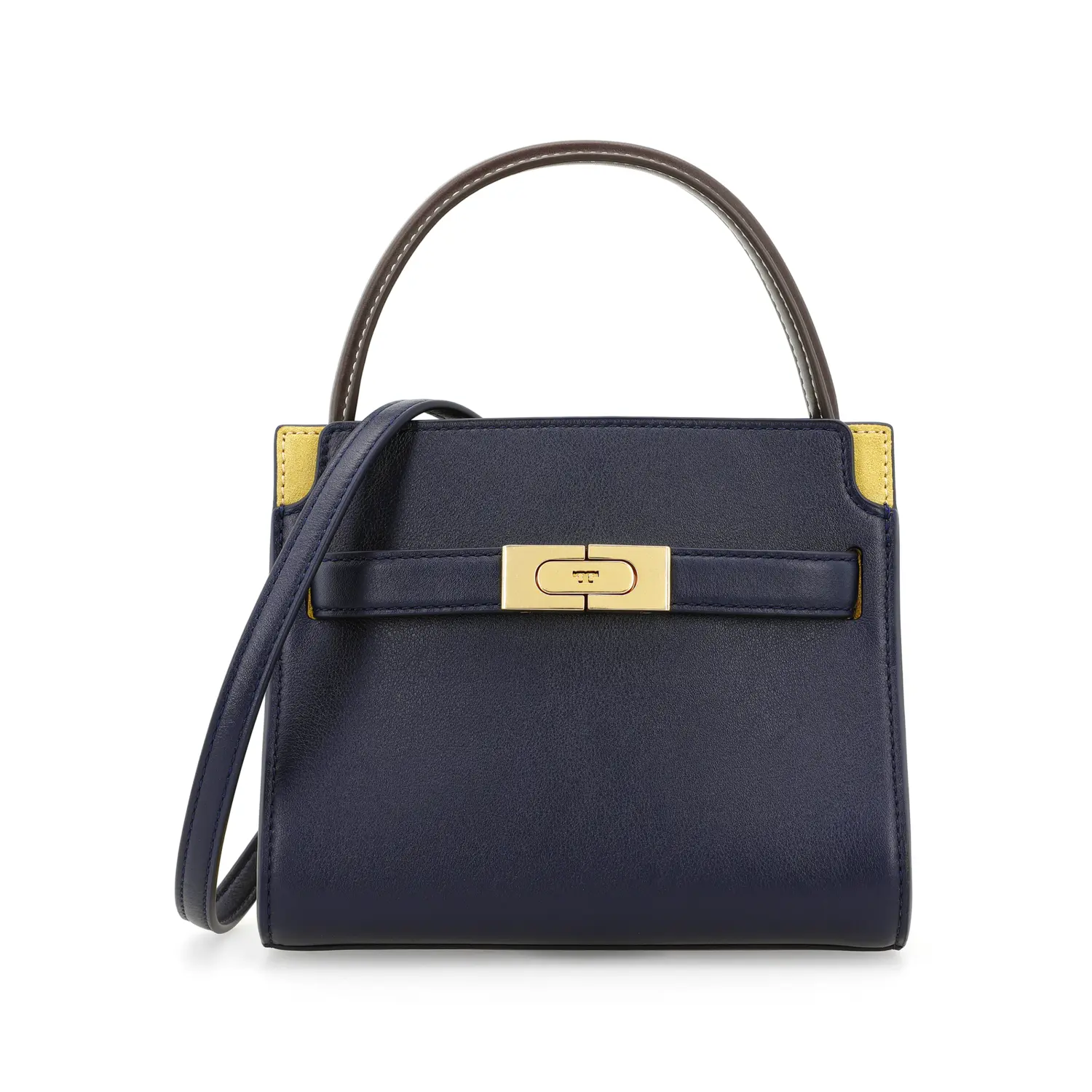 

Сумка женская мини через плечо Lee Radziwill из кожи коровы морской синий TORY BURCH