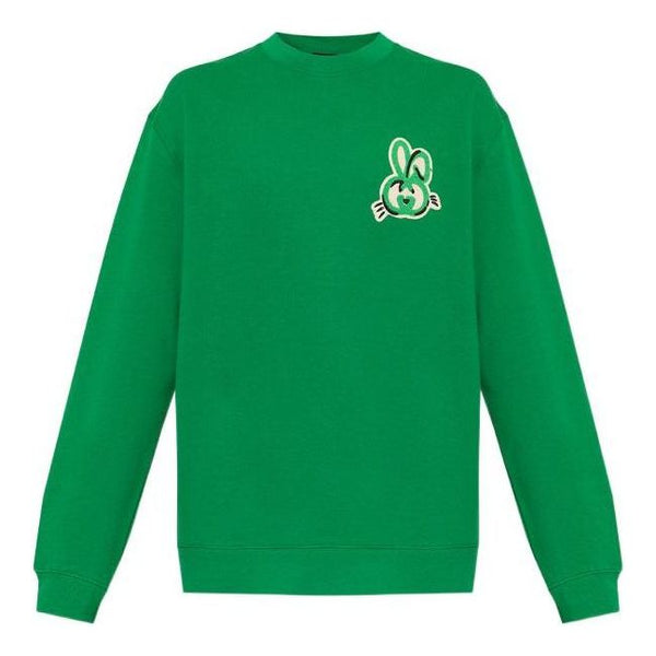 

Рубашка crewneck sweatshirt 'green' Gucci, зеленый