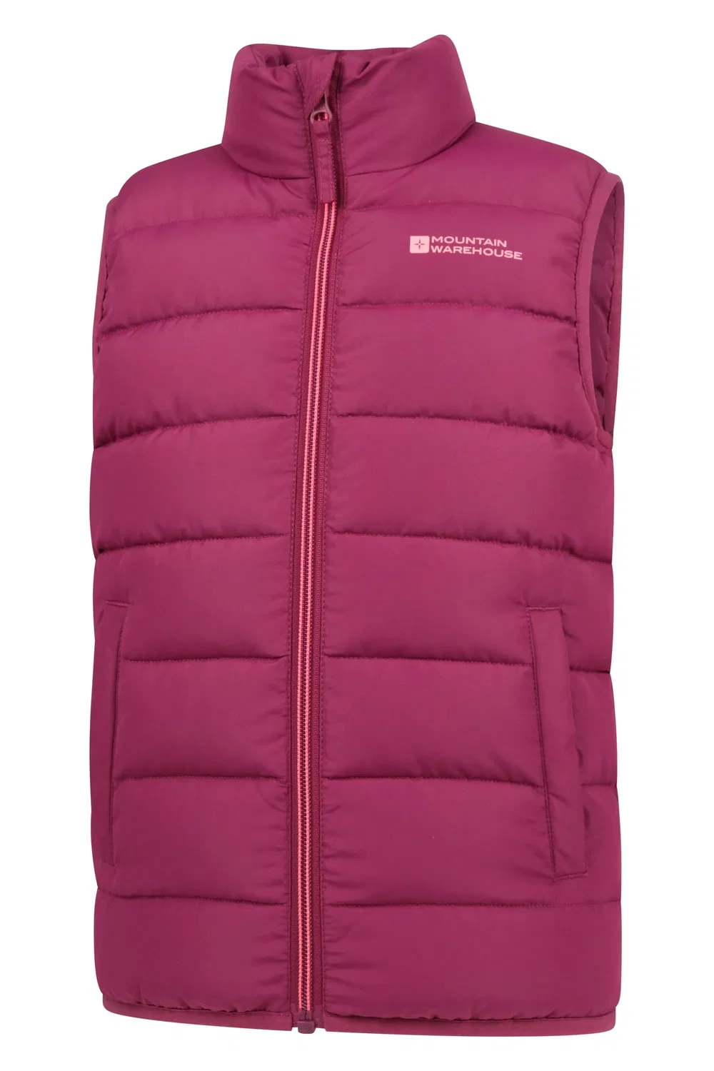 Детская жилетка Mountain Warehouse Rocko Padded Gilet, бордовый — фото 2