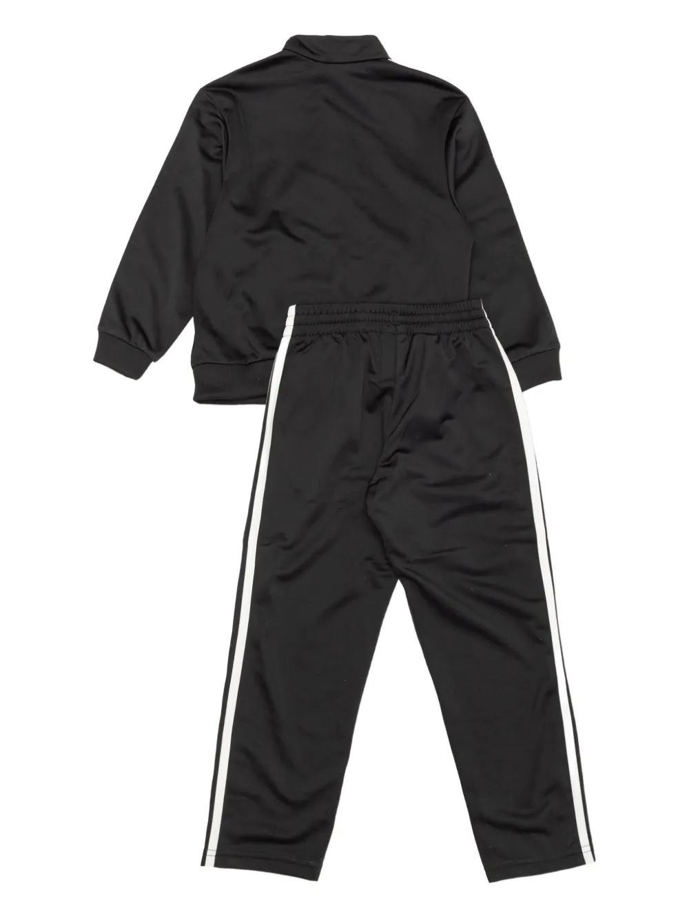 Спортивный костюм с полосками Adidas Kids, черный — фото 2