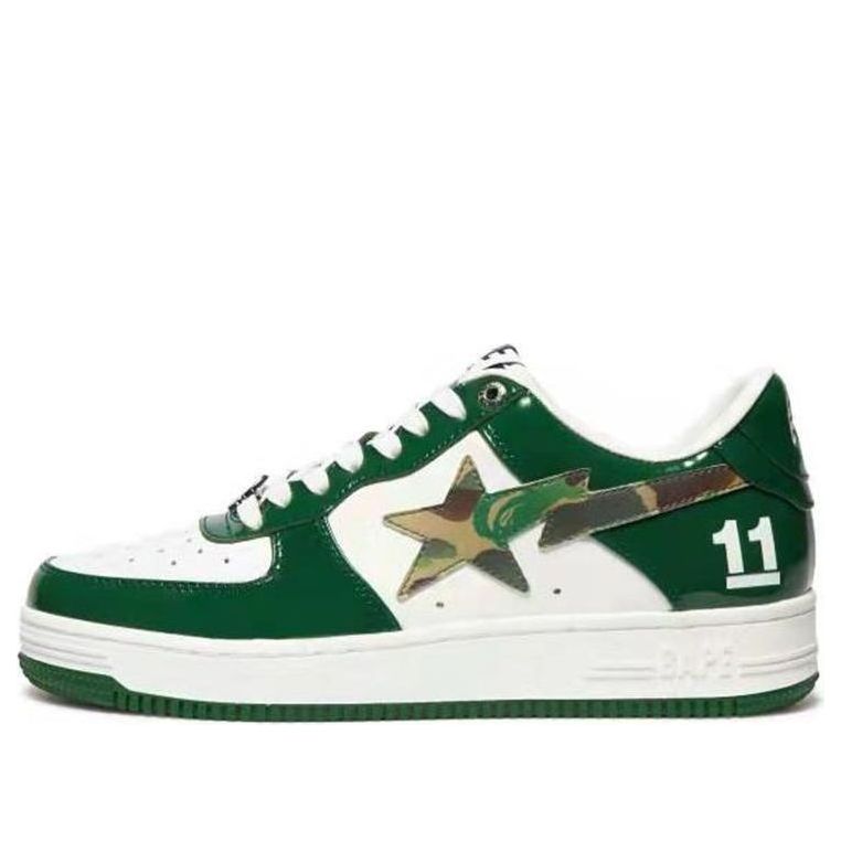 

Кроссовки A Bathing Ape Bape Sta Taipei 15 Anniversary 'White Green', белый
