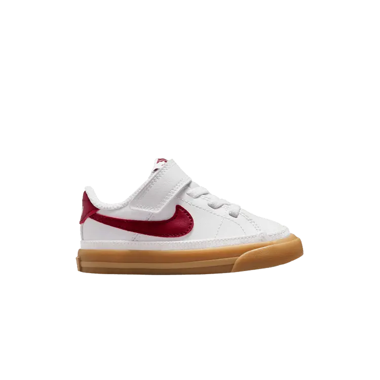 

Кроссовки Court Legacy TD 'White Team Red Gum', белый
