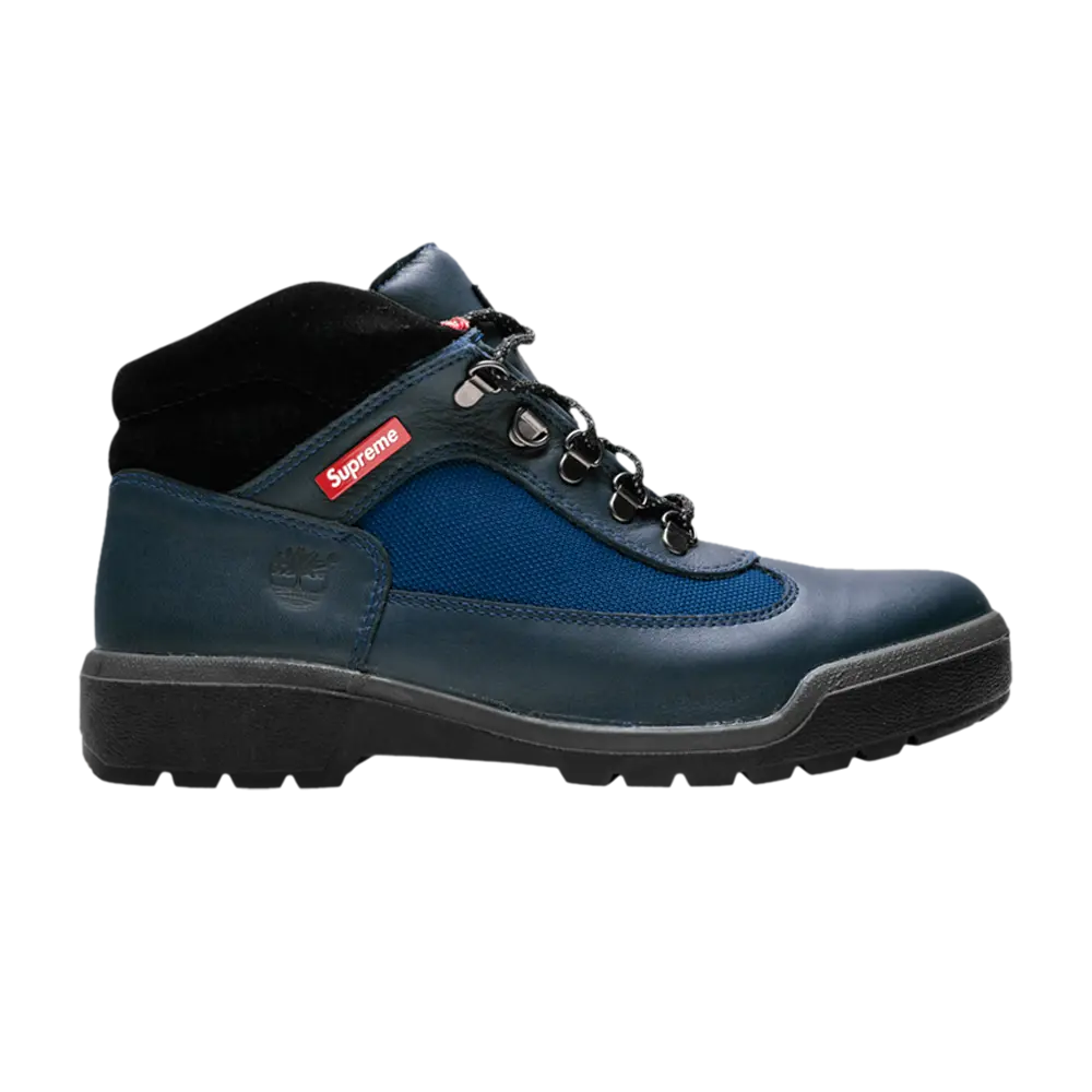 Ботинки Supreme x Timberland Field, синий