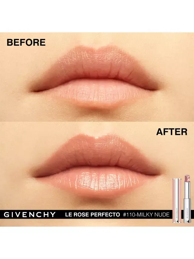 Бальзам для губ Rose Perfecto Givenchy, N110 Milky Nude — фото 4