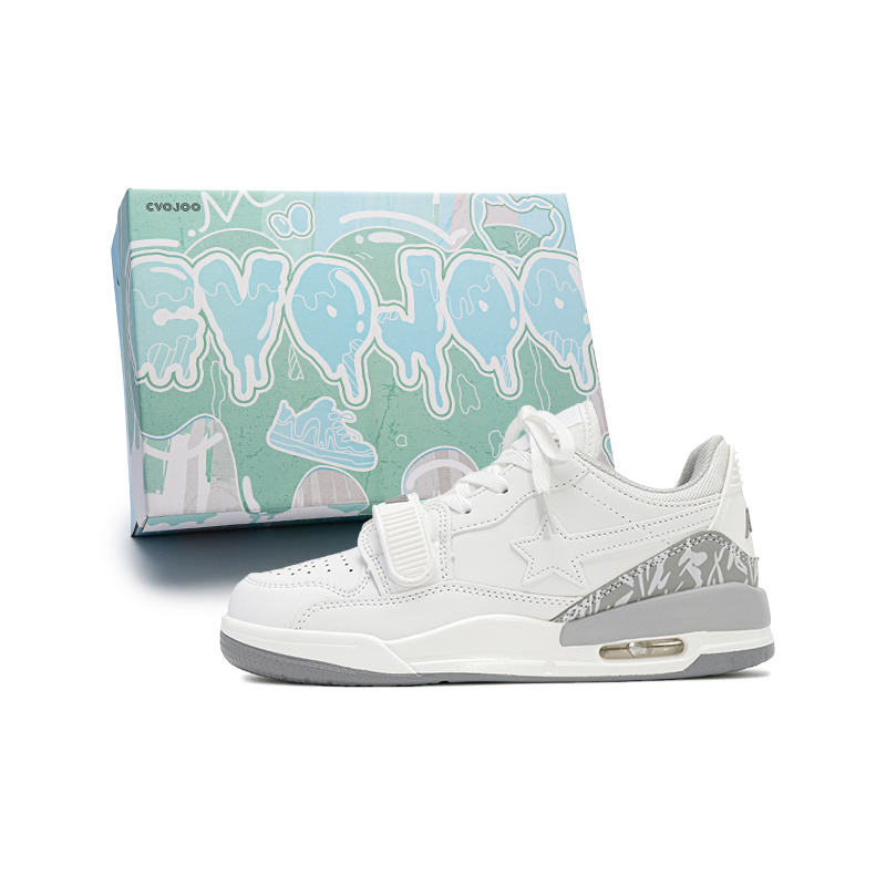 

CVOJOO Звездная коллекция нескользящих низких скейтерских кроссовок унисекс черно-сине-красные, цвет Black Blue Red