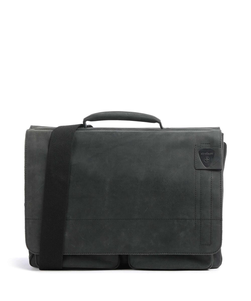 

Портфель 15″ кожаный Strellson, черный