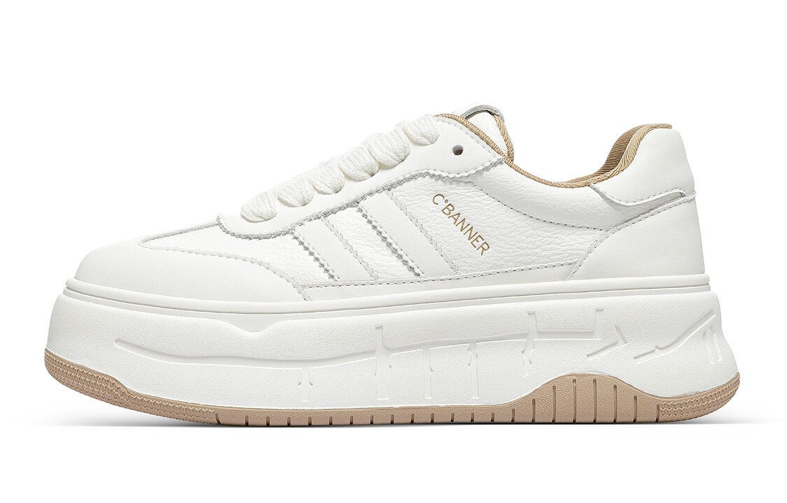 

Кроссовки CВ°BANNER Skateboard Shoes Women's Low-Top Beige, бежевый