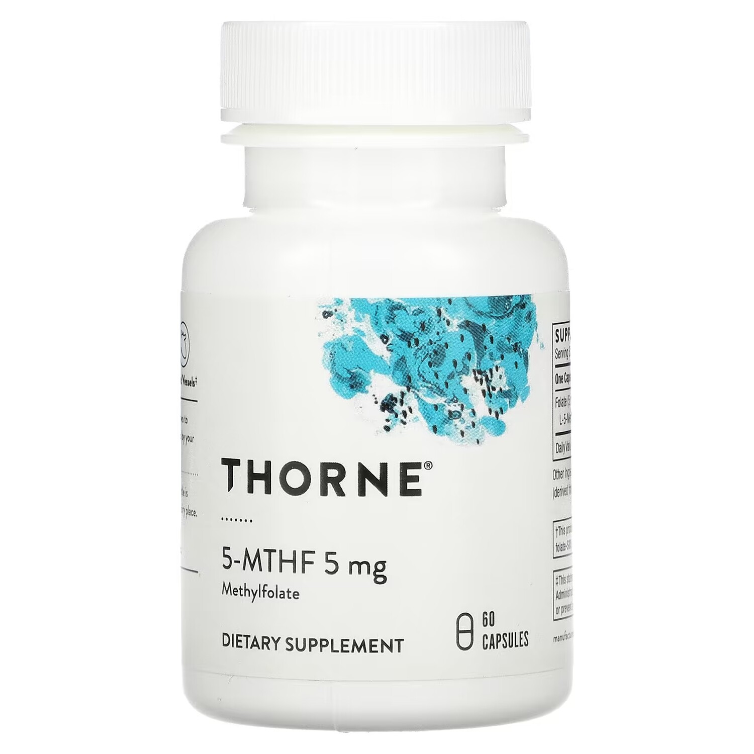 

Торн 5-МТГФ 5 мг 60 капсул Thorne