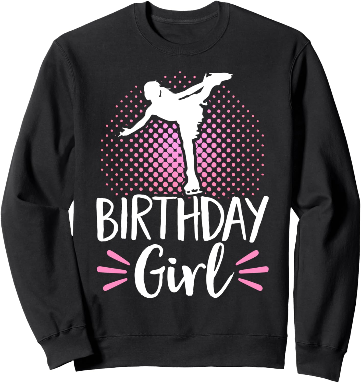 

Толстовка с надписью «Фигуристка на день рождения, фигуристка, фигурное катание» Ice Skating Dancing Athlete Figure Skating Co., черный