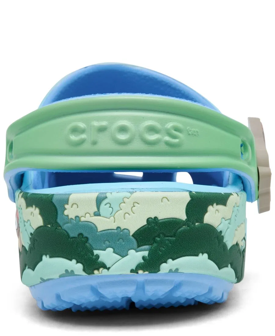 Детские классические сабо Bluey от Finish Line Crocs, мультиколор — фото 4