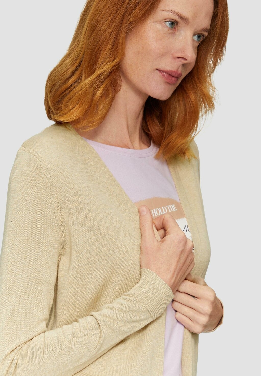 

Кардиган s.Oliver, цвет Mottled Beige