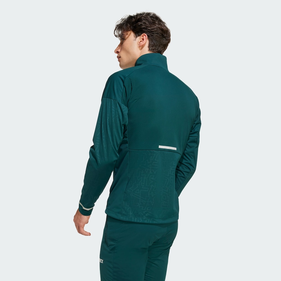 Спортивная куртка ADIDAS TERREX Xperior, зеленый/темно-зеленый — фото 3