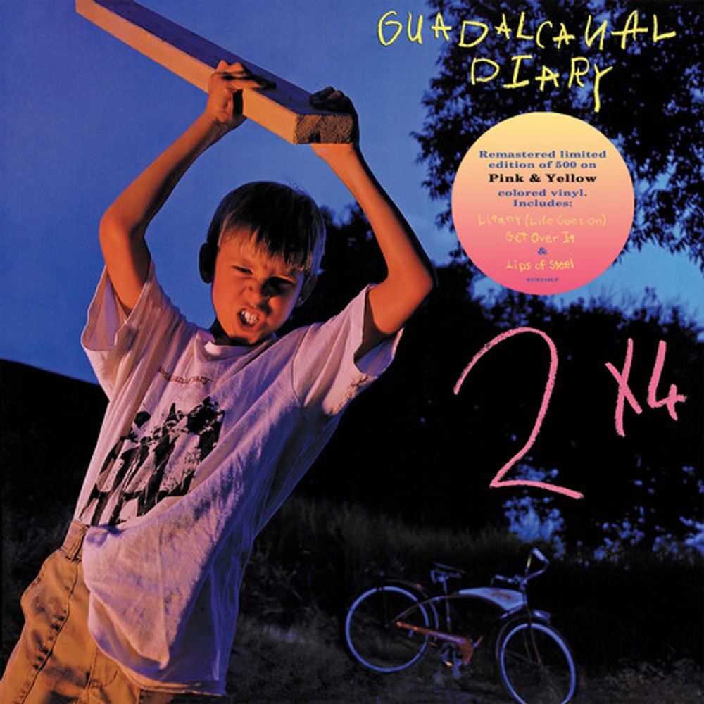 

Виниловая пластинка LP 2 X 4 [Pink/Yellow Swirl Vinyl] - Guadalcanal Diary