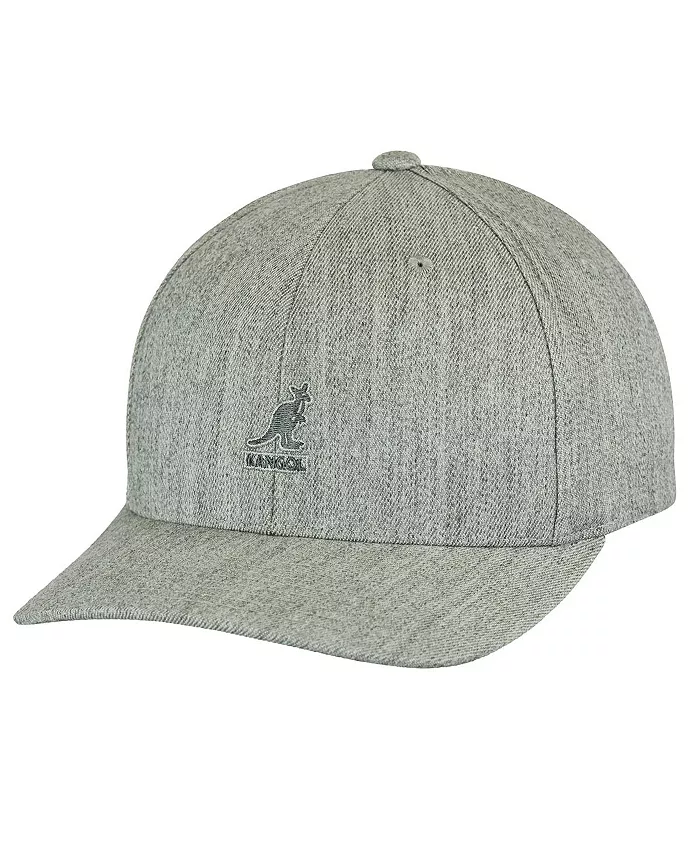 

Мужские бейсболки Wool Flexfit для бейсбола и спорта Kangol, серый
