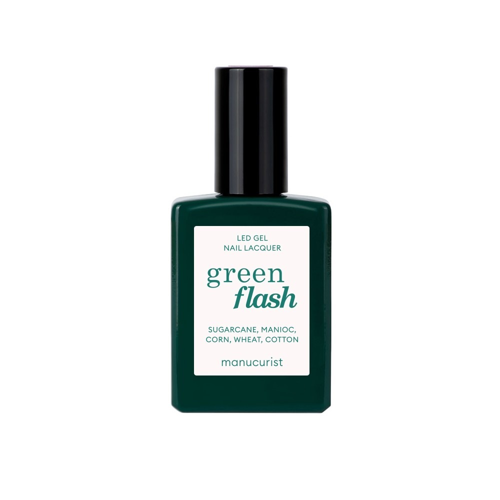 

Лак для ногтей green flash led gel Manucurist, efeeec - blanc, объем 15 мл