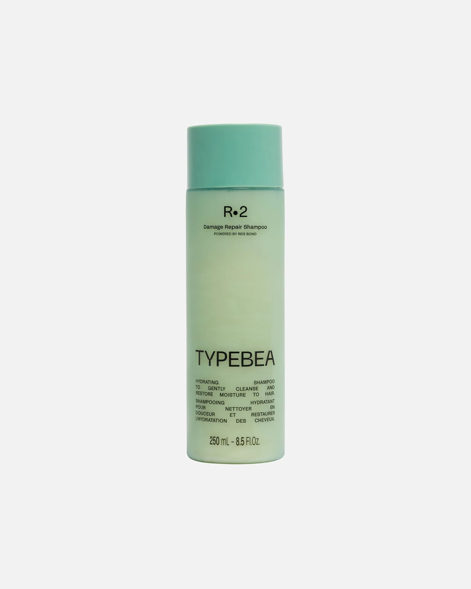 Шампунь r•line в дорожном формате: r·2 для восстановления повреждений Typebea, 250 мл