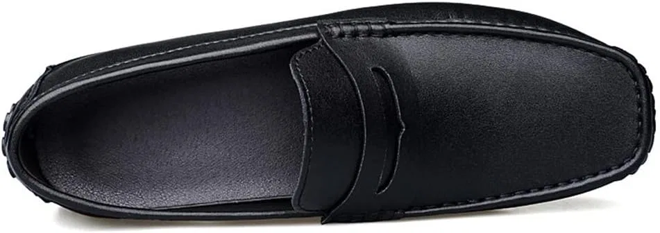 Лоферы кожаные Penny Driving Loafers, черный PUGHGAETZF — фото 3