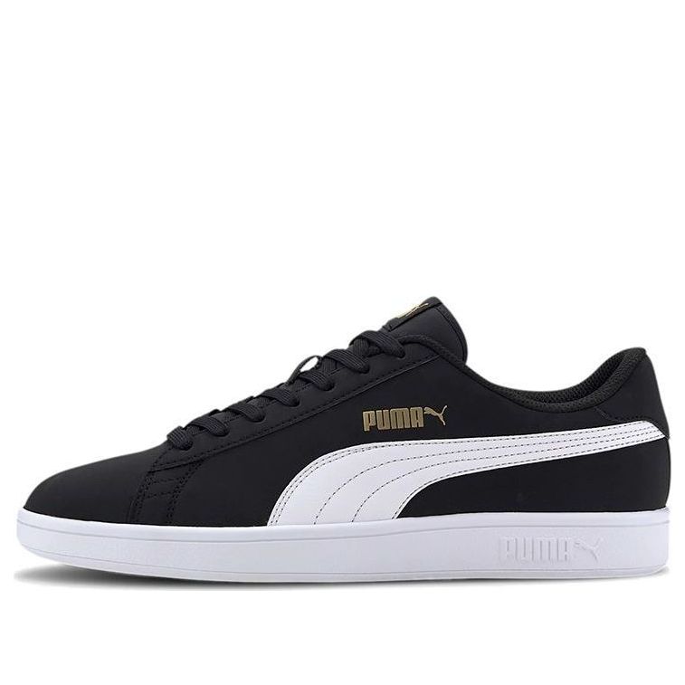 

Кеды PUMA Smash v2 'Buck - Black Team Gold', черный