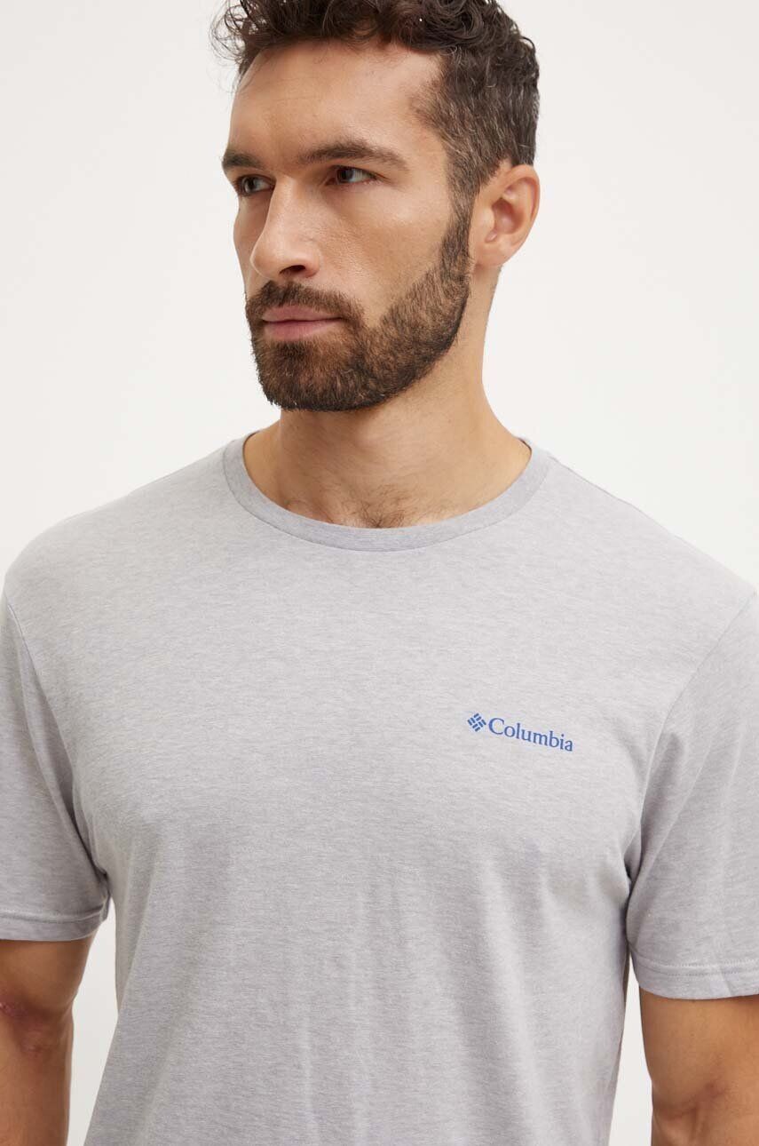 

Футболка Columbia из хлопка, серый