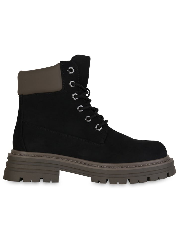 Ботильоны VAN HILL Worker Boots Eleanor, черный — фото 3