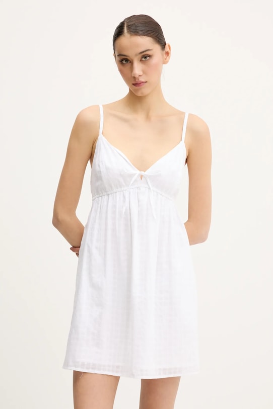 

Хлопковое платье Hollister Co., белый