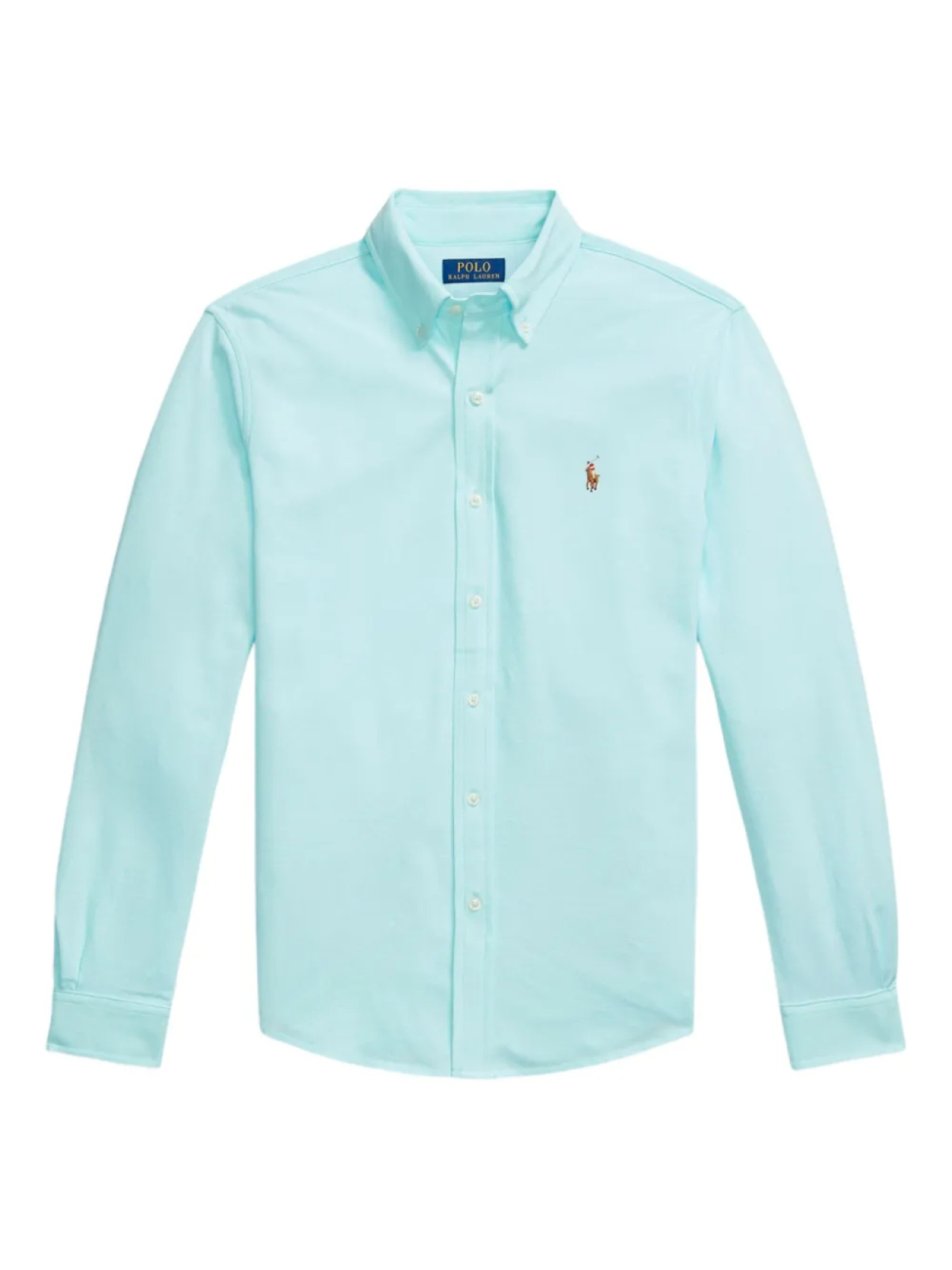 

Polo Ralph Lauren рубашка оксфорд, синий