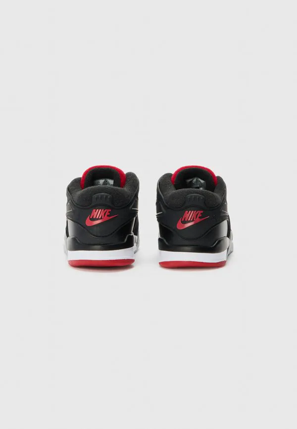 Унисекс низкие кроссовки jordan 4 Jordan, Black/Varsity Red/Wolf Grey/White — фото 3