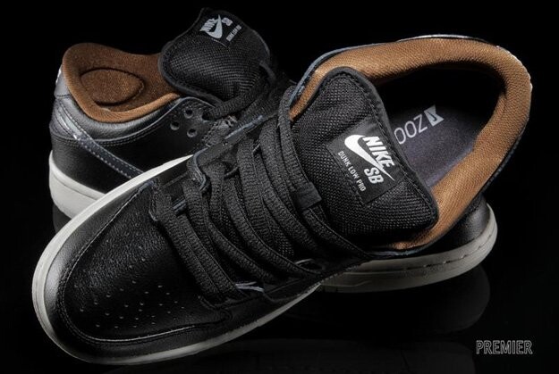 Кроссовки Nike Dunk Low Premium SB Qs 'Black Rain', черный — фото 4
