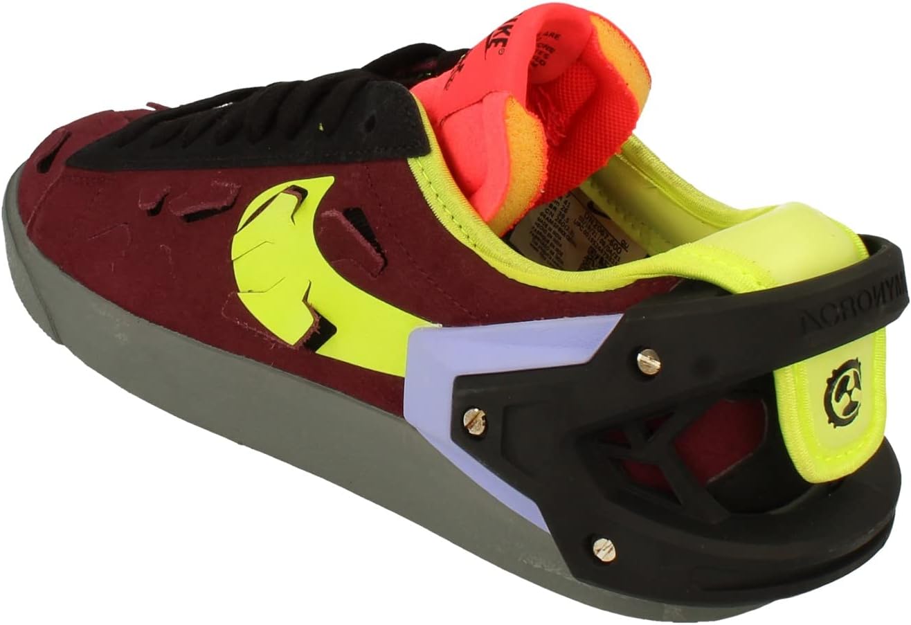 

Кроссовки Nike Mens Blazer Low DO9373 001 Acronym Fashion - черно-оливковые кроссовки Aura, Night Maroon Lemon Venom Black 600