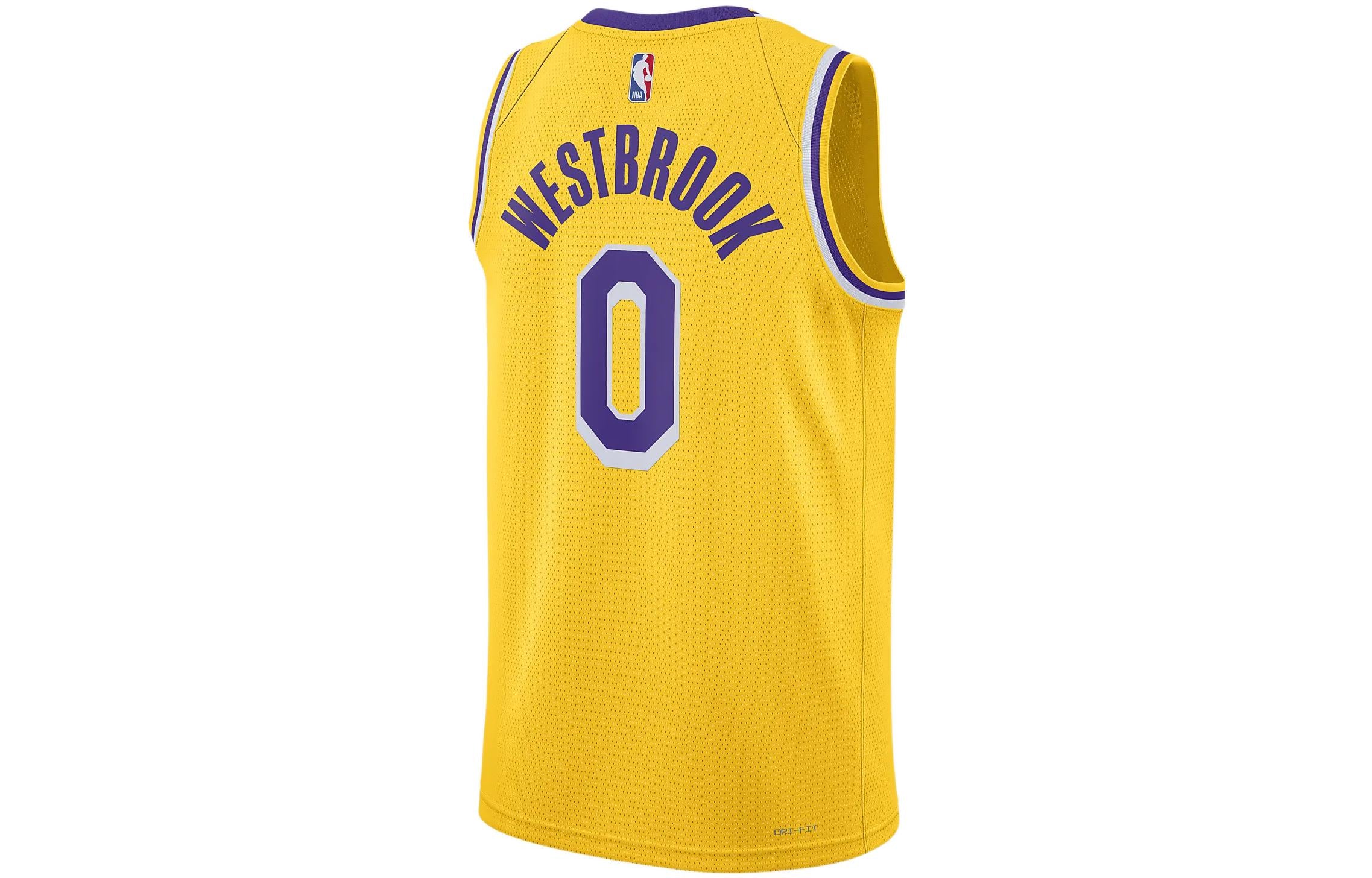 Баскетбольное джерси Nike Dri-FIT NBA Swingman Jersey 'Los Angeles Lakers Icon Edition 2022/23' — фото 2