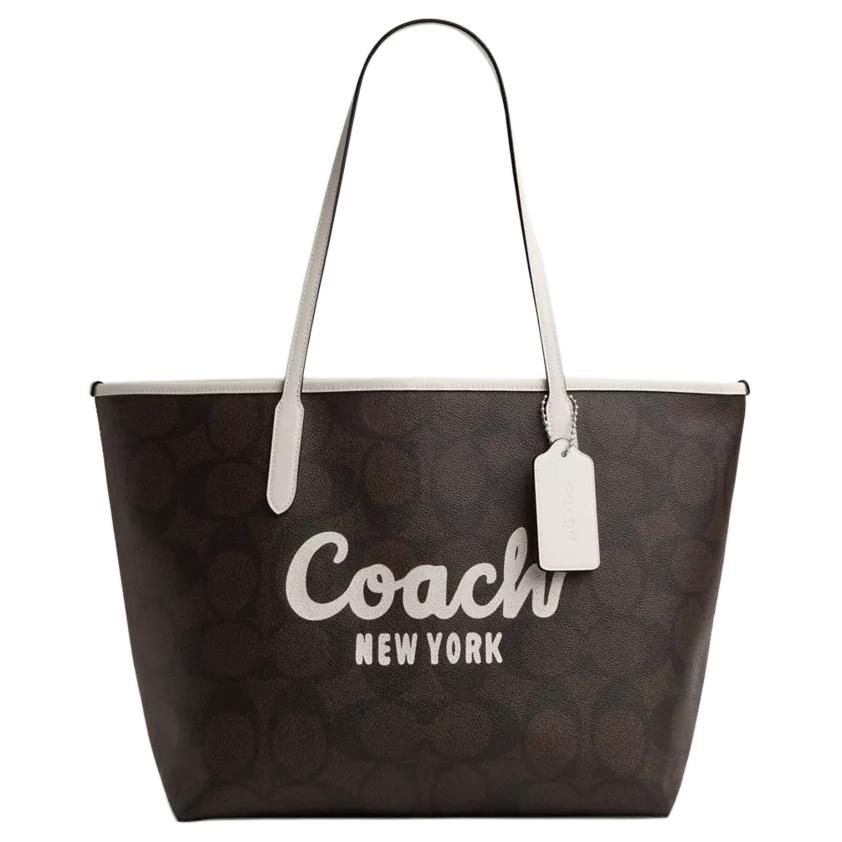 

COACH Кожаная сумка-шоппер
