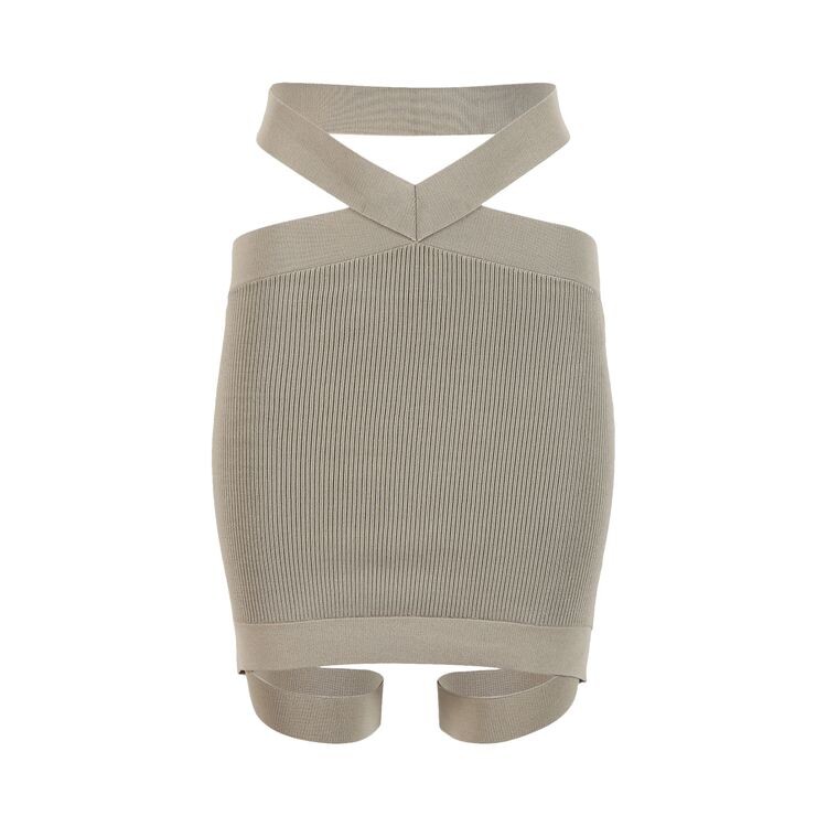 

Юбка Dion Lee Cross Rib Skirt Sand/Military, желто-коричневый