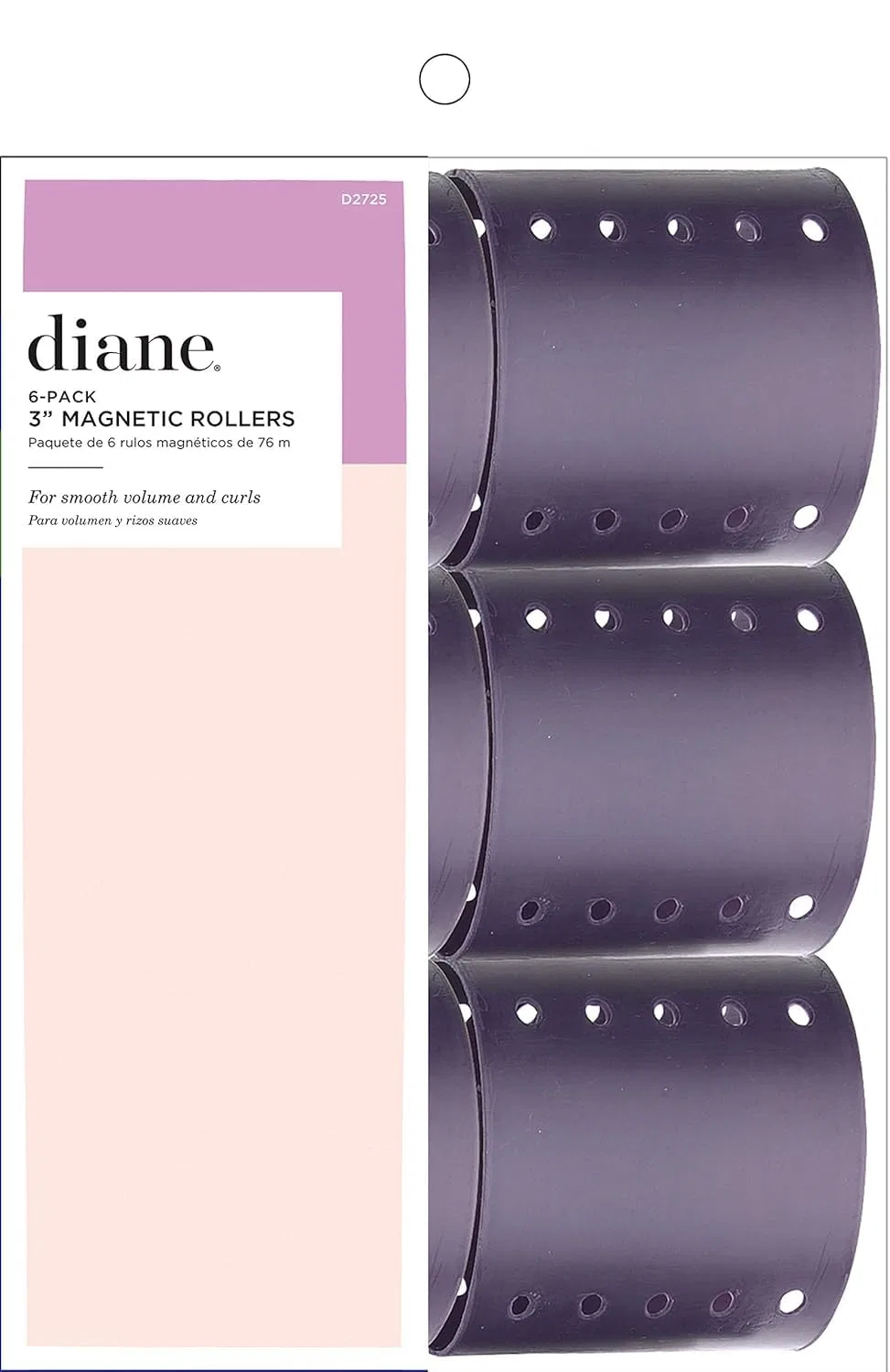 Магнитные бигуди «Magnetic Roller» 3 дюйма, 6 штук от Diane Diane
